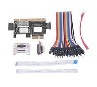 Kit de Diagnostic pour analyseur de Carte mère, taux de Reconnaissance élevé, Reconnaissance Automatique du Module d'alimentation pour PCU d'ordinateur Portable, Noir, 1 Carte de