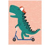 Kit De Diamond Painting - Enfant - Dinosaure - 15x20cm