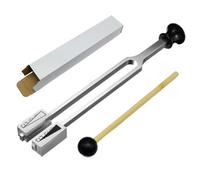 Kit de diapason - Instrument de résonance pour le bien-être sensoriel | Appareil de fréquence calibré avec marteau à percussion, pleine conscience et équilibre des chakras - Kit de thérapie sonore