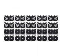 Kit de diaphragme de dosage de carburateur, 40 pièces, Compatible avec divers modèles de tronçonneuse, assemblage de joints Compatible avec 95-526 500 3800 4500 5200 5800