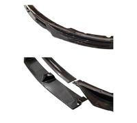 Kit de diffuseur de menton de lèvre de pare-chocs avant, déflecteur de spoiler, accessoires de réglage Compatible Pour Tesla Model Y 2021 2022 2023(Carbon glossy F)