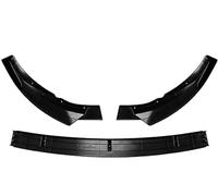 Kit de diffuseur de Pare-Chocs Avant Compatible avec Mercedes Classe C W205 C205 S205 C160 C200 C180 C300 C400 C450 AMG 2015-2021(2019-2021-Black)