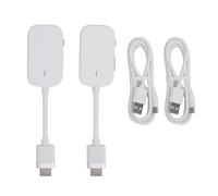 Kit de Diffusion D'écran sans Fil, émetteur et Récepteur sans Fil HDMI 4K, Faible Latence de 6 Ms, Portée de 50 M, Antenne 5 GHz à Faible Interférence, Plug and Play pour Les