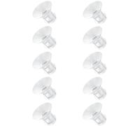 Kit de dimensionnement de bride avec 10 inserts de bride 13/15/17/19/21 mm compatible avec Momcozy/Spectra/Medela/Elvie/TESETE/Bellaaby, kit d'insertion de bride pour tire-lait 24 mm