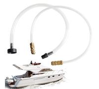 Kit de Direction Hydraulique pour Bateau - Ensemble de Tubes de Remplissage de Liquide de Direction 2 Pièces | Kits pratiques de purge et d'évacuation marines z Moteurs hors-bord in-bord | Out