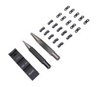 Kit de Disjoncteur de Tronçonneuse Portable, Sangles Préréglées, Réparation Efficace de la Chaîne pour L'entretien du Jardin, Chaînes de 1/4 à 3/8 Pouces