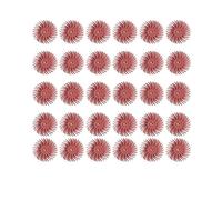 Kit De Disques À Poils Radiaux De 1 Pouce, Brosse Abrasive, Tige De 1/8" 3 2,35 Mm, Meule De Polissage De Détail Avec Les Accessoires D'outils Rotatifs Compatible for Dremel(30PC Grit 220 set)