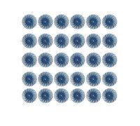 Kit De Disques À Poils Radiaux De 1 Pouce, Brosse Abrasive, Tige De 1/8" 3 2,35 Mm, Meule Polissage Détail Compatible Avec Les Accessoires D'outils Rotatifs Compatible for Dremel(30PC Grit 120 set)