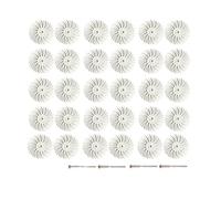 Kit De Disques À Poils Radiaux De 1 Pouce, Brosse Abrasive, Tige De 1/8" 3 2,35 Mm, Meule Polissage Détail Avec Les Accessoires D'outils Rotatifs Compatible for Dremel(30PC Grit 2500 set)