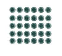 Kit De Disques À Poils Radiaux De 1 Pouce, Brosse Abrasive, Tige De 1/8" 3 2,35 Mm, Meule Polissage Détail Avec Les Accessoires D'outils Rotatifs Compatible for Dremel(30PC Grit 80 set)