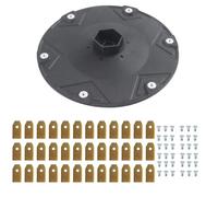 Kit de disques de rechange à 6 lames B97A pour tondeuses à gazon Dream A1, A1 Pro, A2, Mova 600, 600 KIT, 1000 avec 36 lames de Black