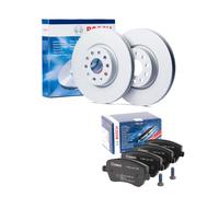 Kit De Disques + Plaquettes Avant Pour RENAULT DACIA MERCEDES