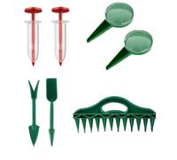 Kit De Distributeur De Graines, 12 Trous Manuel Semoir Graine, Mini Semoir Semences Semoir À Graines Jardin Manuel pour Petite Graine Planter Légumes Fleurs (A)
