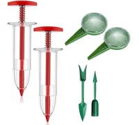 Kit De Distributeur De Graines, 12 Trous Manuel Semoir Graine, Mini Semoir Semences Semoir À Graines Jardin Manuel pour Petite Graine Planter Légumes Fleurs (B)