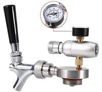 Kit De Distributeur De Robinet De Lance De Bière D'Acier Inoxydable De Robinet De Lances D'Injecteur De Co2 Pour Le Mini Producteur De Bière De Fût De 2L/3.6L/5L