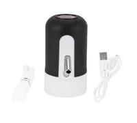 Kit de distributeur d'eau potable électrique de charge USB de pompe de bouteille d'eau pour le bureau à domicile (noir) -LAF