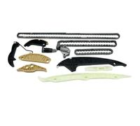 Kit De Distribution Moteur Voiture 12 Pièces Tendeur Chaîne Pour A3 A4 A5 A6 TT Q5 Pignon(Noir)