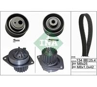 Kit de distribution + pompe à eau 530 0055 30 INA pour CITROËN PEUGEOT