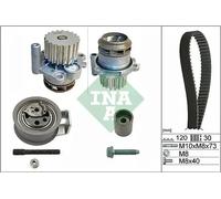 Kit de distribution + pompe à eau 530 0091 30 INA pour SKODA AUDI VW SEAT