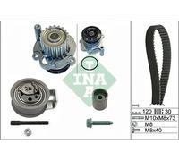 Kit de distribution + pompe à eau 530 0091 31 INA pour AUDI VW SEAT SKODA FORD