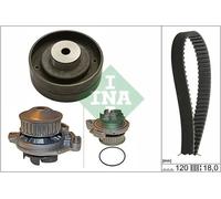 Kit de distribution + pompe à eau 530 0151 30 INA pour AUDI 100 C3 Avant 90 B3