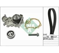 Kit de distribution + pompe à eau 530 0191 31 INA pour RENAULT DACIA