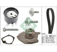 Kit de distribution + pompe à eau 530 0197 31 INA pour RENAULT NISSAN DACIA