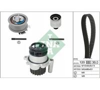 Kit de distribution + pompe à eau 530 0201 30 INA pour AUDI VW SEAT