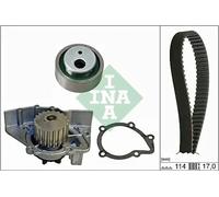 INA 530 0258 30 Pompe à eau + kit de courroie de distribution pour CITROËN,FIAT,
