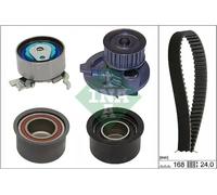 Kit de distribution + pompe à eau 530 0444 30 INA pour OPEL ASTRA G Coupé