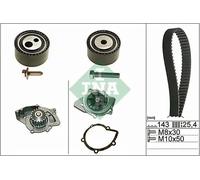 Kit de distribution + pompe à eau 530 0447 30 INA pour PEUGEOT CITROËN