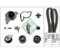 Kit de distribution + pompe à eau 530 0539 30 INA pour AUDI VW SKODA