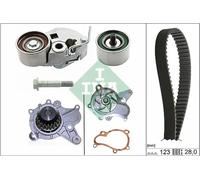 Kit de distribution + pompe à eau 530 0542 31 INA pour KIA HYUNDAI
