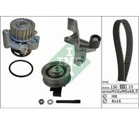 Kit de distribution + pompe à eau 530 0546 30 INA pour AUDI VW SKODA SEAT