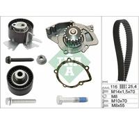 Kit de distribution + pompe à eau 530 0558 31 INA pour CITROËN PEUGEOT FORD FIAT