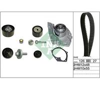 Kit de distribution + pompe à eau 530 0638 30 INA pour RENAULT OPEL NISSAN