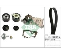Kit de distribution + pompe à eau 530 0640 30 INA pour RENAULT DACIA NISSAN LADA