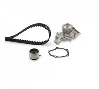 Gates Kit de distribution + pompe à eau KP15434XS 107 dents 25,4 mm pour CHEVROLET DAEWOO