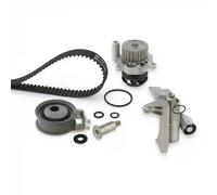 Gates Kit de distribution + pompe à eau KP25491XS 150 dents 23 mm pour Audi Seat Skoda VW