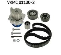 SKF Kit de distribution avec pompe à eau VKMC 01130-2