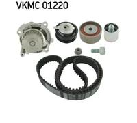 Kit de distribution + pompe à eau Matière plastique VKMC 01220 SKF pour AUDI VW