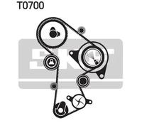 SKF Kit de distribution + pompe à eau AUDI A4, VOLKSWAGEN TIGUAN, VOLKSWAGEN SCIROCCO, AUDI A3, VOLKSWAGEN PASSAT (VKMC 01263-1)
