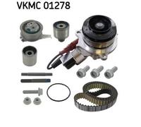 Kit de distribution + pompe à eau Matière plastique VKMC 01278 SKF pour VW SEAT