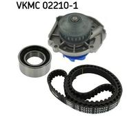 SKF Pompe à eau + kit de courroie de distribution VKMC 02210-1
