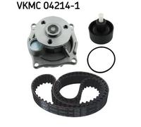 Kit de distribution + pompe à eau Matière plastique VKMC 04214-1 SKF pour FORD