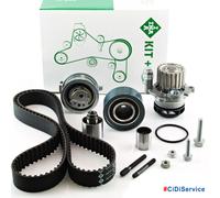 Kit De Distribution + Pompe À Eau Originale INA Audi A3 A4 A5 A6 Q5 2.0 TDI
