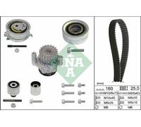 KIT DE DISTRIBUTION + POMPE À EAU + SANGLE DE SERVICE. POUR AUDI A3 1.6 TDI 7...