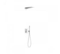 Kit de douche encastré Rapid-Box WHITEMAT (blanc mat) - TRES 21128005BM