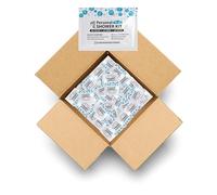 Kit de douche personnel compact à emporter - Votre compagnon d'hygiène pour les voyages, la salle de sport et les aventures en plein air (100)