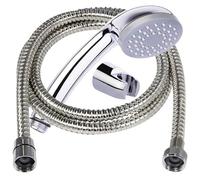 Kit de douche Simplex chromé avec support et flexible Odyssea - 1,5 m
